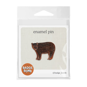 Wild Bear Enamel Pin