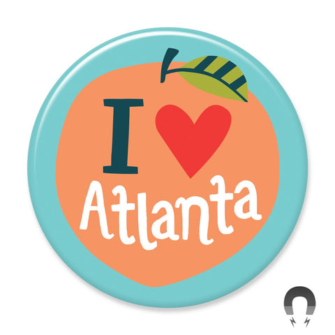 Atlanta Peach Magnet