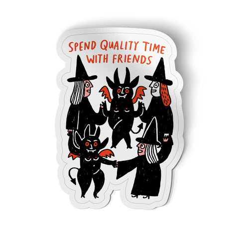 Witch Friends Sticker by Gemma Correll