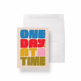 Lisa Congdon - One Day At A Time A2 Card