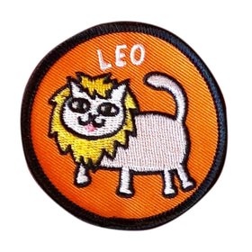 Leo Catstrology Cat Patch