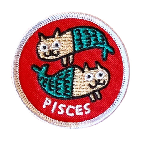 Pisces Catstrology Cat Patch