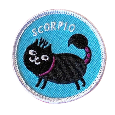 Scorpio Catstrology Cat Patch