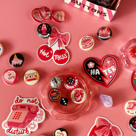 Bittersweet Trinkets 1.25" Button Box