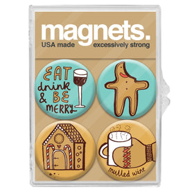 Eat Drink and Be Merry Magnet Pack