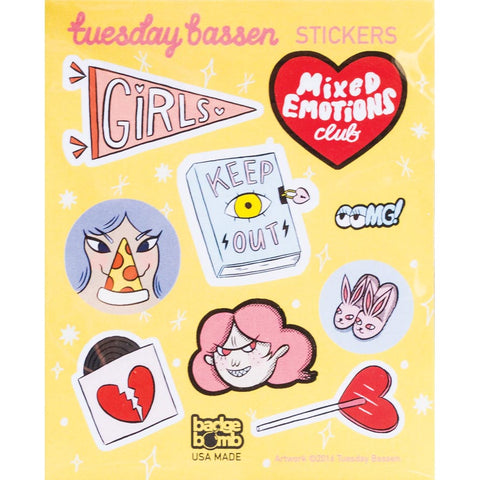Girl Stickers