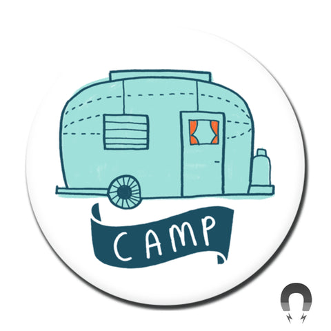 Camper Caravan Big Magnet