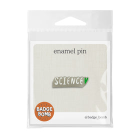 Science Heart Enamel Pin