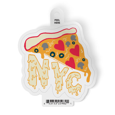 NYC Pizza Big Sticker