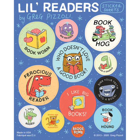 Li'l Readers Sticker Sheets