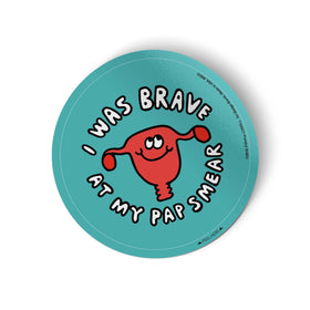 Brave at my Pap Smear Sticker