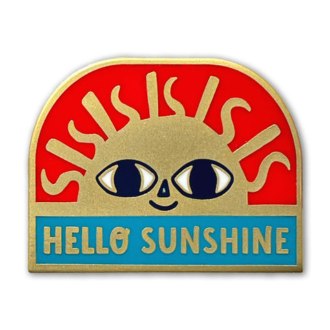 Hello Sunshine Enamel Pin