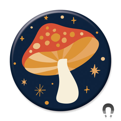 Cosmic Mushroom Magnet