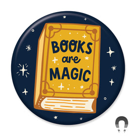 Books Are Magic Magnet