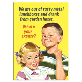 What's Your Excuse Rectangle Magnet