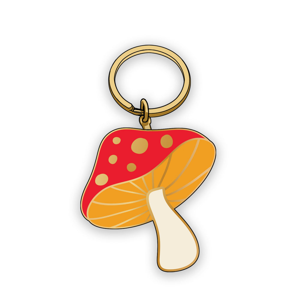 Mushroom Keychain