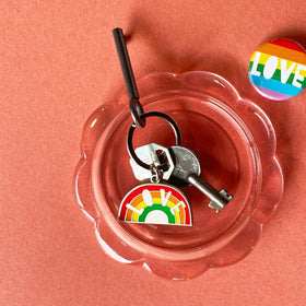 Love Rainbow Keychain