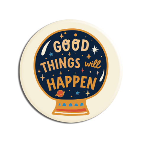 Allison Cole - Cosmic Good Things 1.25" Button