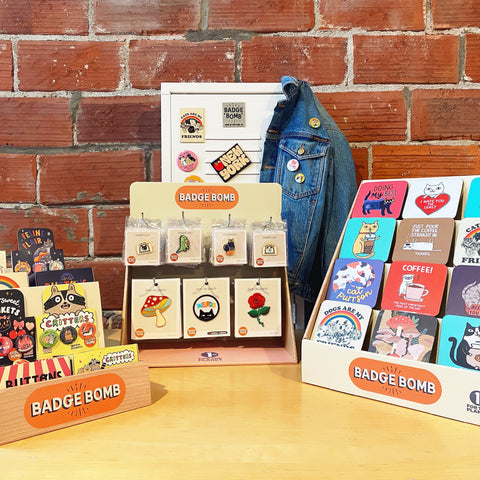 4-Box Button Display