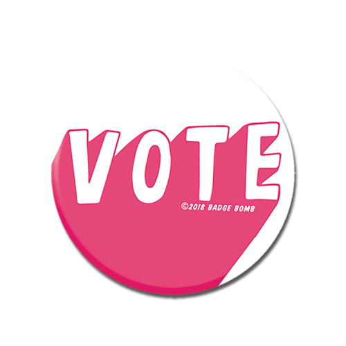 Pink Vote Button