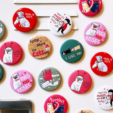 Hugged Your Cat Big Magnet