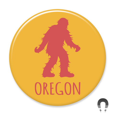Oregon Sasquatch Big Magnet by Hey Darlin'