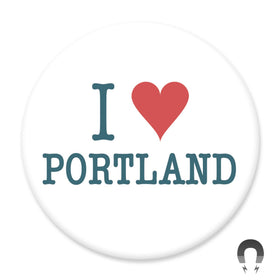 I Heart Portland Magnet by Hey Darlin'