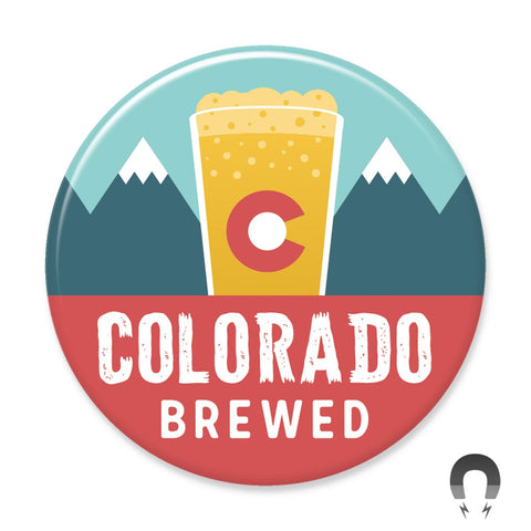 Colorado Brewed Magnet