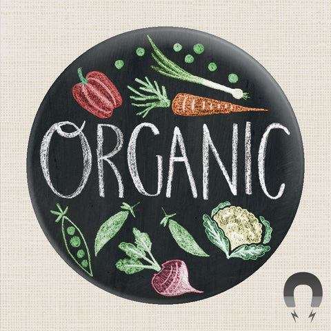 Organic Big Magnet by Rebecca Jones
