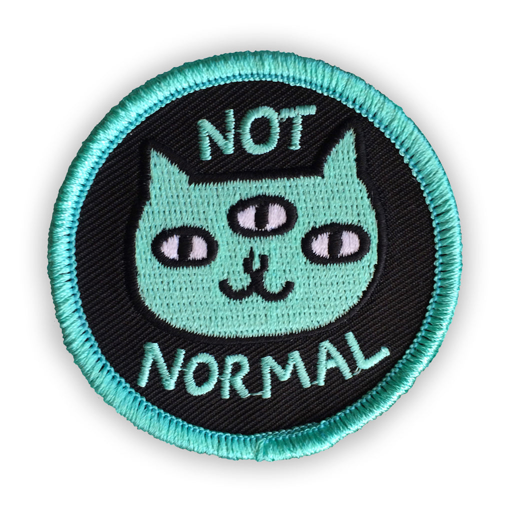 Not Normal Cat Patch