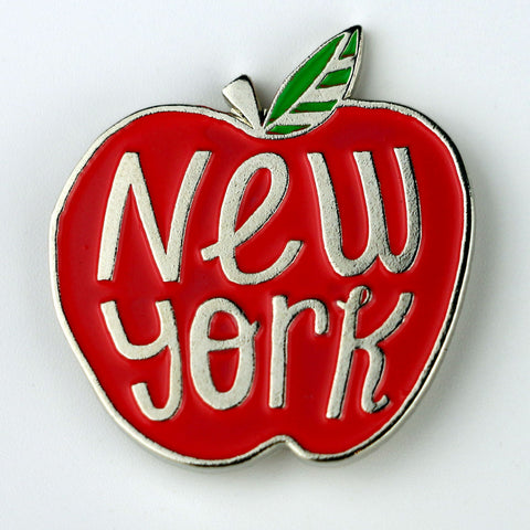 New York Apple Enamel Pin
