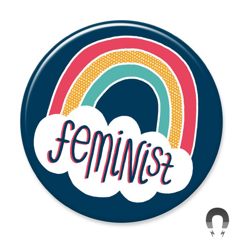 Feminist Rainbow Magnet