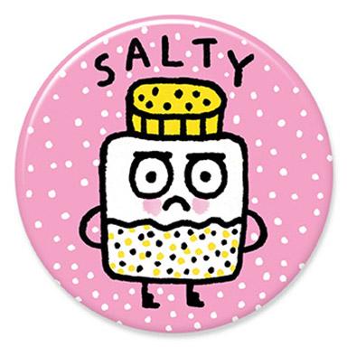 Salty Button by Gemma Correll
