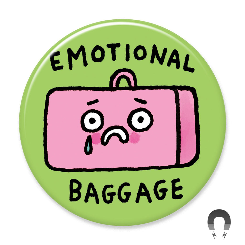 Emotional Baggage Big Magnet