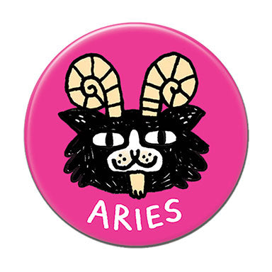 Aries  1.25" Button