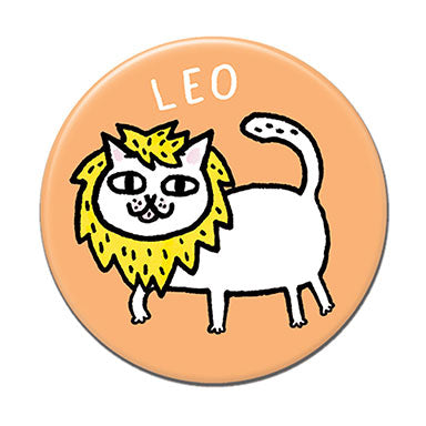 Leo 1.25" Button