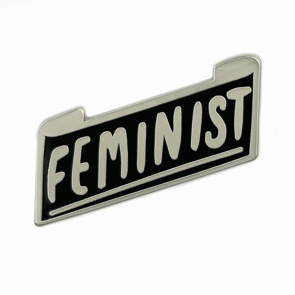Feminist Banner Enamel Pin