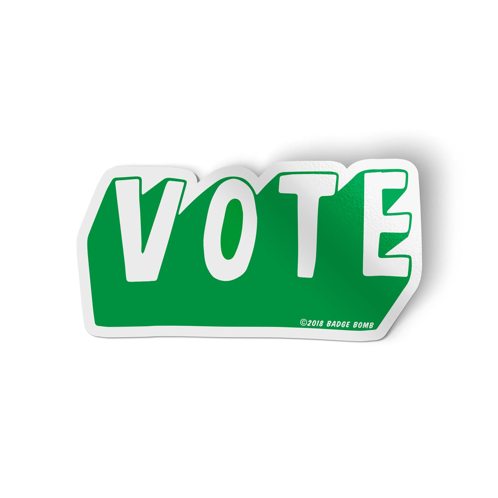 VOTE 3" Sticker