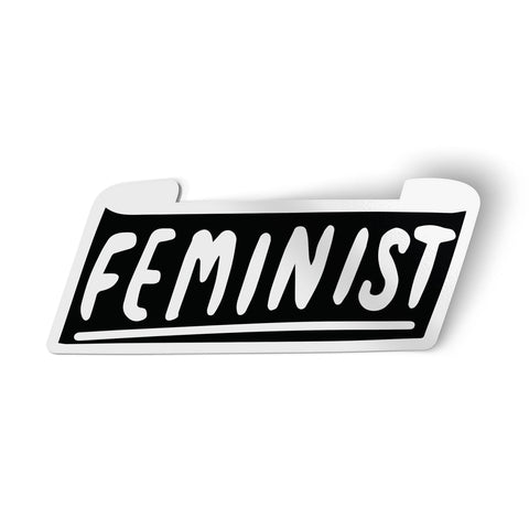 Feminist Banner Big Sticker