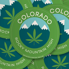 Colorado Rocky Mountain High Big Sticker