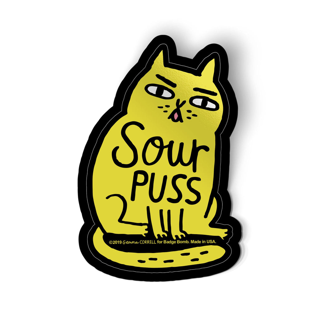 Sourpuss Big Sticker