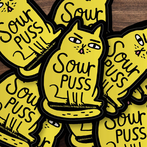 Sourpuss Big Sticker