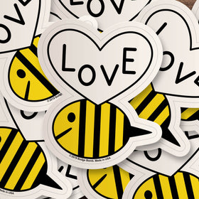 Bee Big Sticker