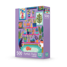 Purrfect Plants 500 Piece Puzzle