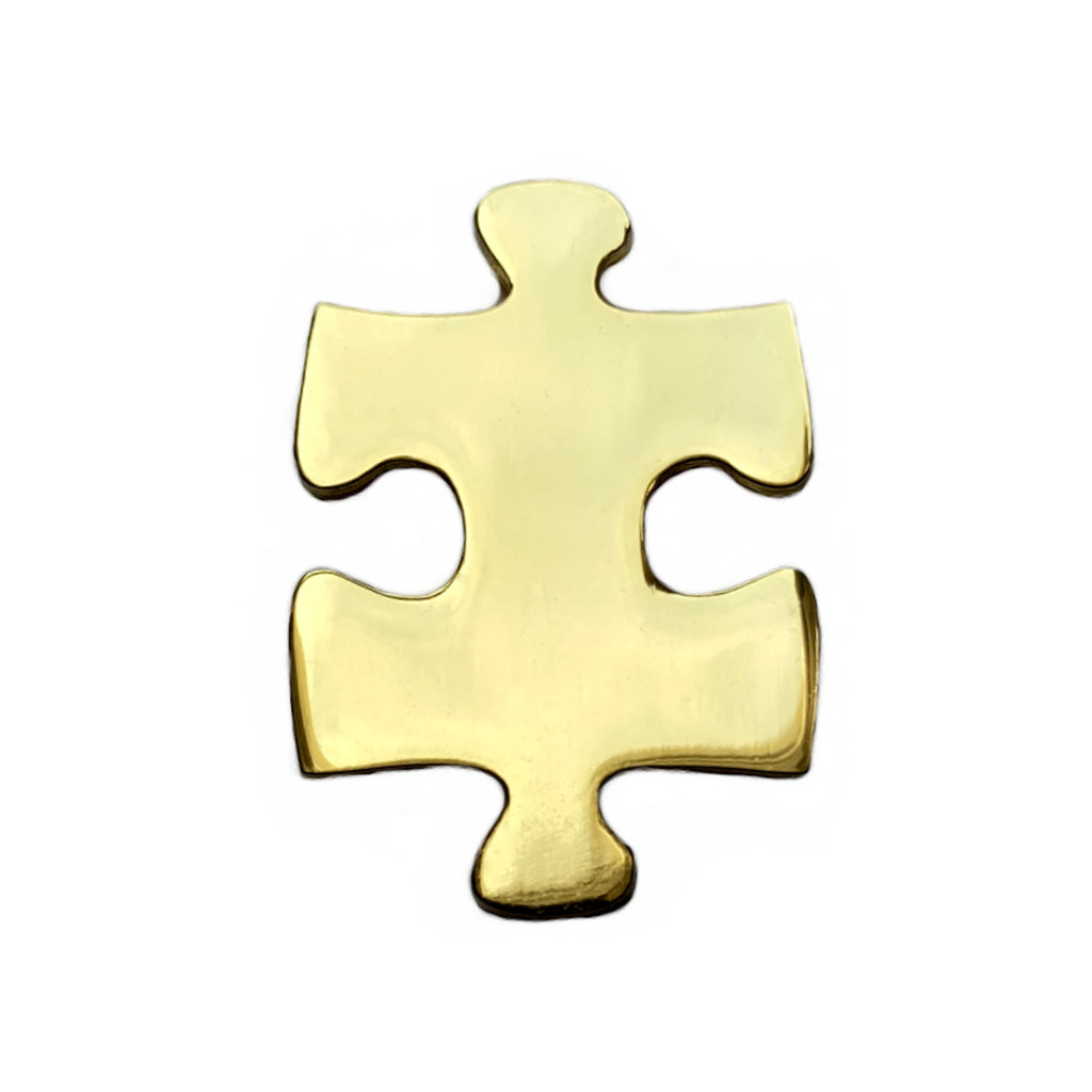 Puzzle Piece Enamel Pin