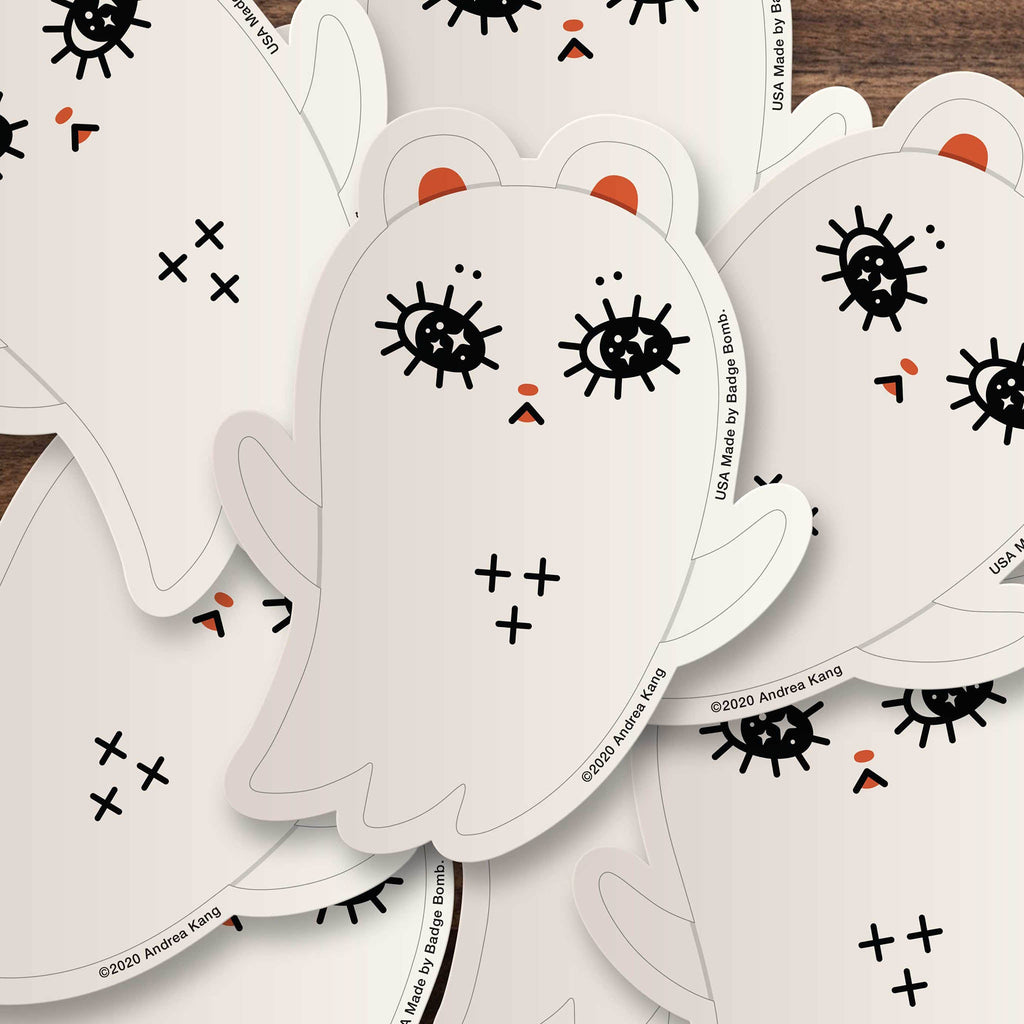 Little Shadow Ghost Sticker by Andrea Kang – Badge Bomb Wholesale