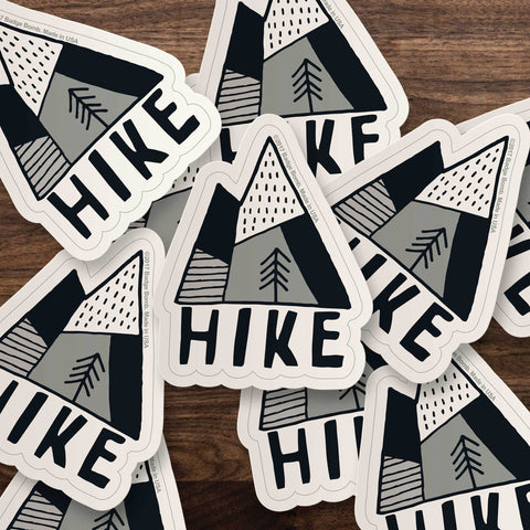 Hike Mountain Sticker