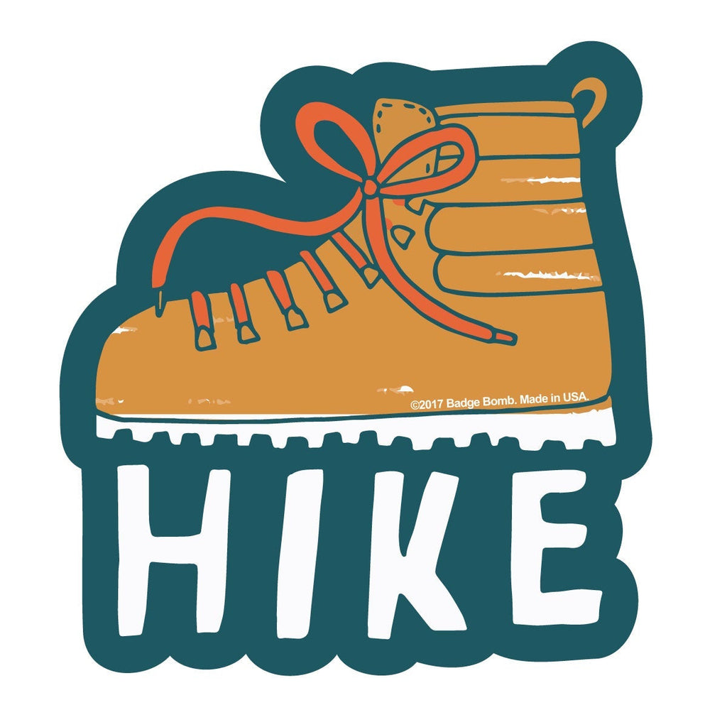 Hiking Boot Sticker