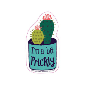I'm a Bit Prickly Plant Sticker