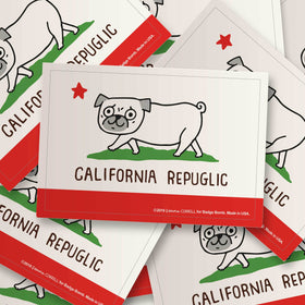 California Repuglic Sticker